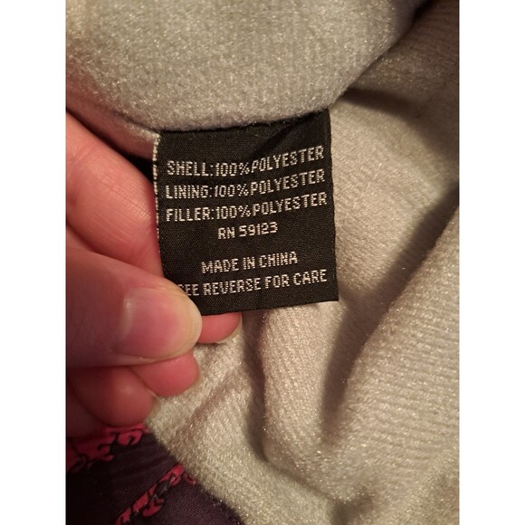 Snozu Glacier Shield Insulation Womens Snow Pants Size M/10 Pink Paisley - Picture 16 of 16